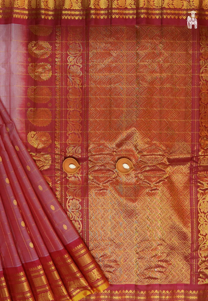 Pink Gadwal Sico Saree